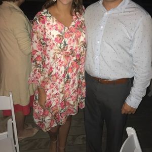 Floral babydoll Gianni Bini dress